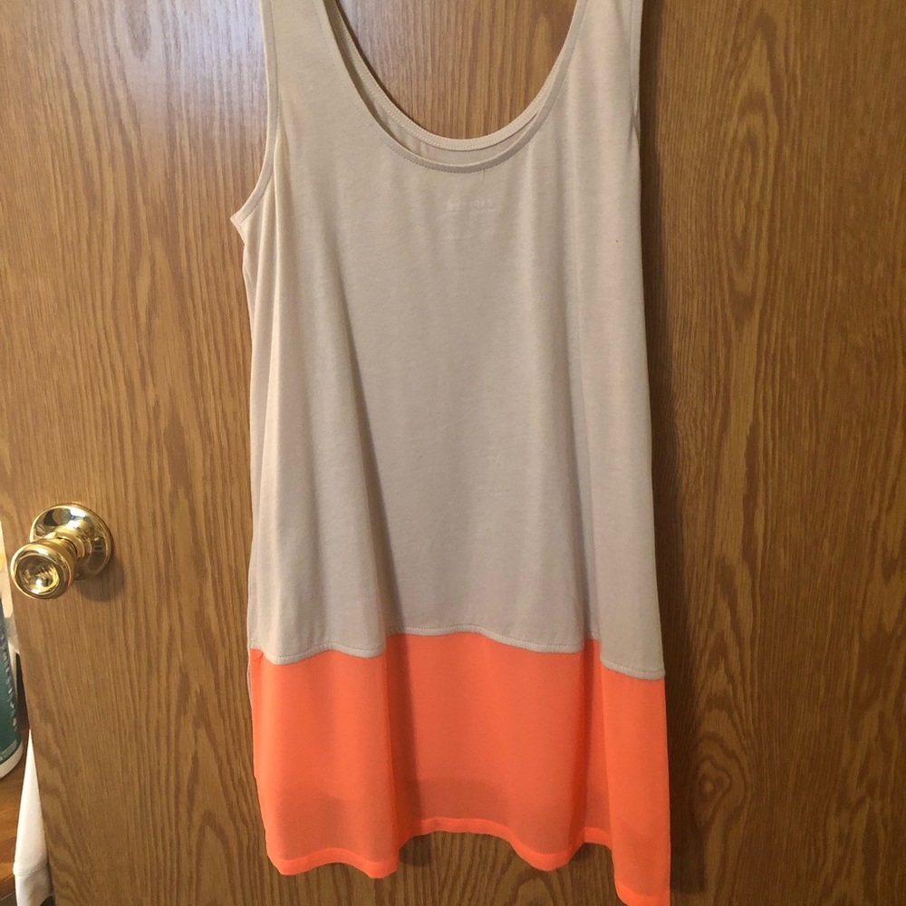 Express sheer back tank